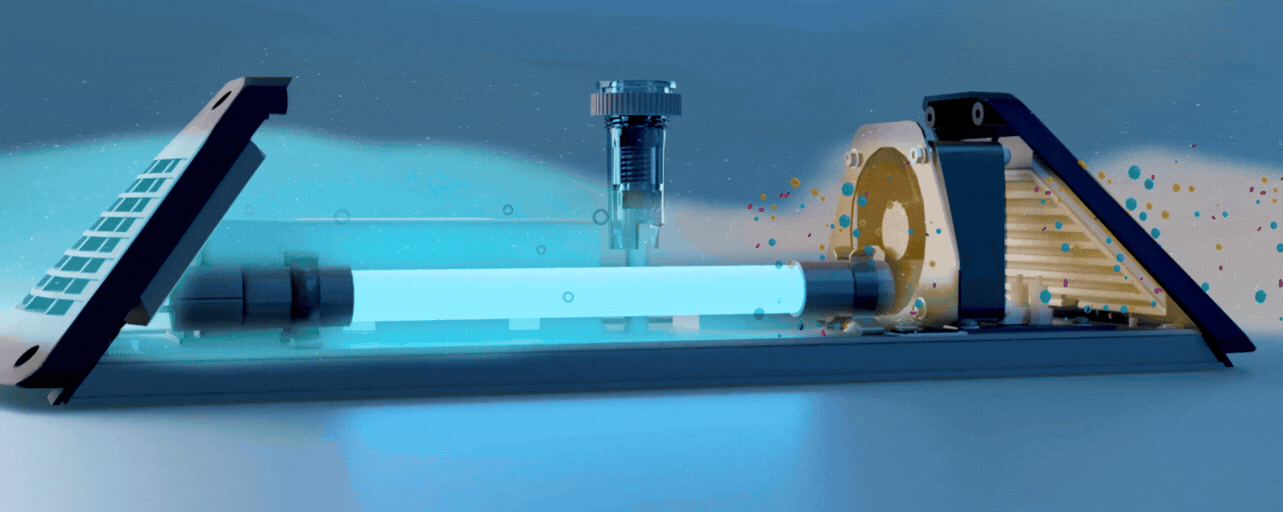 Internal view of Air Care product